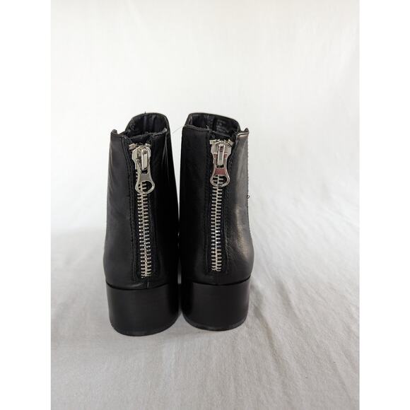 Steve Madden Size 8.5 Boots Chelsea Leather Office Party Concert School Fall - Picture 6 of 12